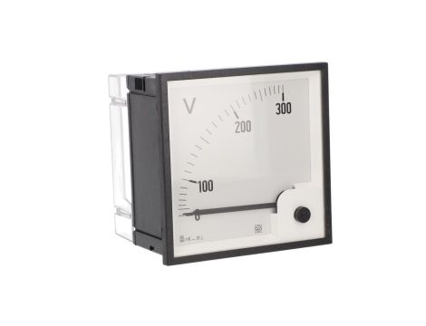 Woltomierz AC 96X96 pomiar bezp. 300V RQ96E AN35DDC300