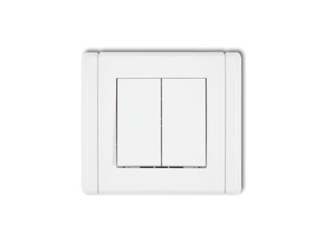 FLEXI Przycisk świecznikowy biały FWP-44.1