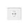 FLEXI Gniazdo pojedyncze b/u biały FGP-1p