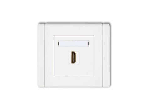 FLEXI Gniazdo pojedyncze HDMI biały FHDMI-1