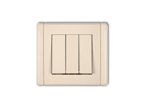 FLEXI Łącznik potrójny beżowy 1FWP-7