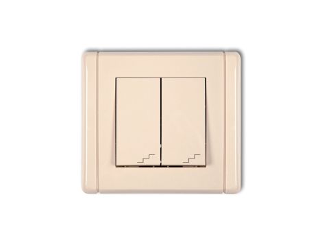 FLEXI Łącznik podwójny schodowy beżowy 1FWP-33