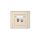 FLEXI Gniazdo pojedyncze HDMI + gniazdo komp. poj. 1xRJ45, kat. 5e, 8-stykowe beżowy 1FGHK