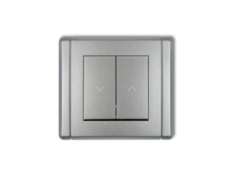 FLEXI Łącznik żaluzjowy srebrny metalik 7FWP-8