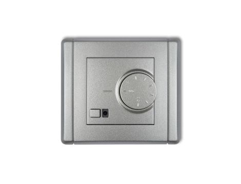 FLEXI Regulator temperatury elektroniczny z czujnikiem podpodłogowym srebrny metalik 7FRT-1