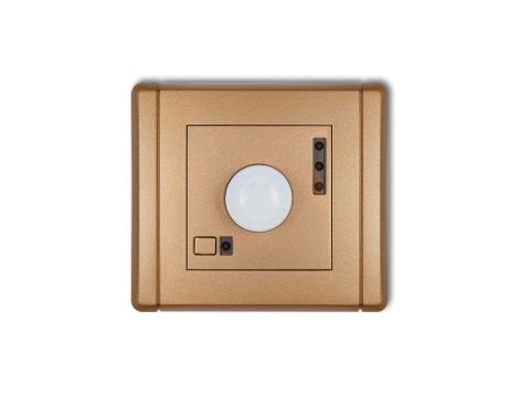 FLEXI Czujnik ruchu elektroniczny złoty metalik 8FCR-1