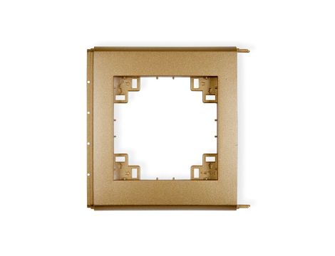 Ramka zewnętrzna do łączników IP44 złoty metalik 8FRH