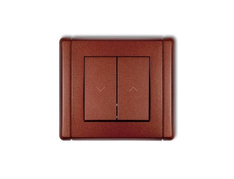 FLEXI Łącznik żaluzjowy brązowy metalik 9FWP-8