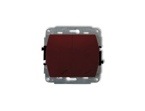 TREND Łącznik podwójny schodowy brązowy 4WP-33