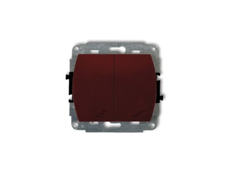 TREND Łącznik podwójny schodowy brązowy 4WP-33