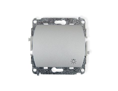 TREND Przycisk /światło/ srebrny 5WP-5