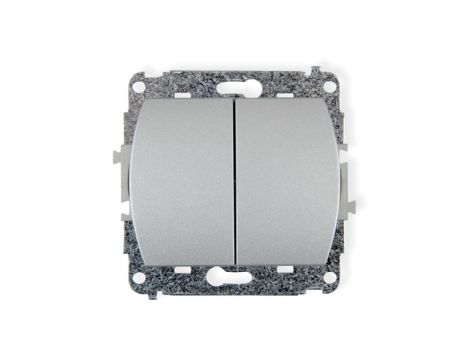 TREND Przycisk świecznikowy srebrny 5WP-44.1