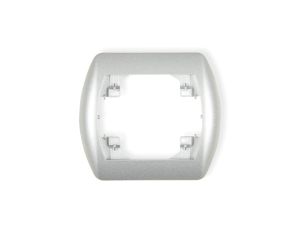 TREND Ramka pozioma pojedyncza srebrny metalik 7RH-1