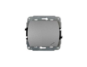 TREND Łącznik schodowy srebrny metalik 7WP-3