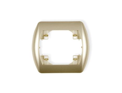 TREND Ramka pozioma pojedyncza złoty 6RH-1