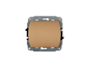 TREND Łącznik jednobiegunowy złoty metalik 8WP-1