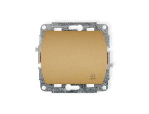 TREND Łącznik krzyżowy złoty metalik 8WP-6