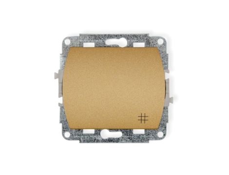 TREND Łącznik krzyżowy złoty metalik 8WP-6