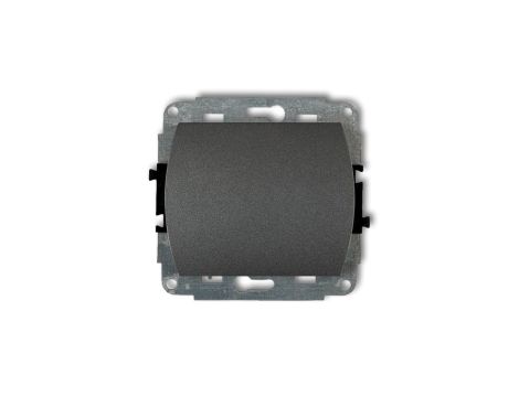 TREND Przycisk jednobiegunowy grafitowy 11WP-4.1