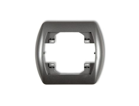 TREND Ramka pozioma pojedyncza grafitowy 11RH-1