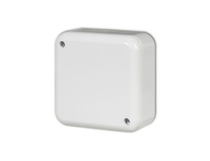 Puszka instalacyjna natynkowa ze złączkami biały PN-1