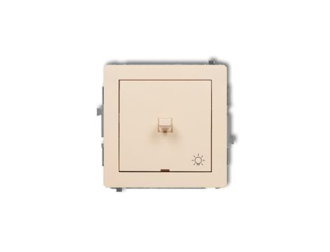 DECO Przycisk /światło/ w stylu amerykańskim beżowy 1DWPUS-5