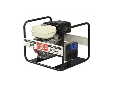 Agregat prądotwórczy 1-fazowy synchron 3,8kW 16,5A IP23 Honda GX270 FH 4001