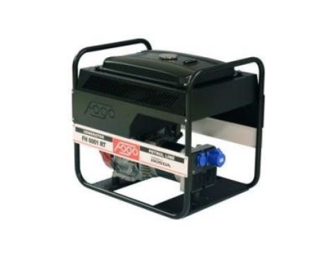 Agregat prądotwórczy 1-fazowy synchron 5,6kW 24,3A IP23 Honda GX390 auto reg nap (AVR) duży zbiornik paliwa FH 6001 RT