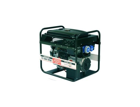 Agregat prądotwórczy 1-fazowy synchron 8,6kW 37,4A IP23 BiS 18 HP auto reg nap (AVR) rozr + aku duży zbiornik paliwa FV 10001 RT