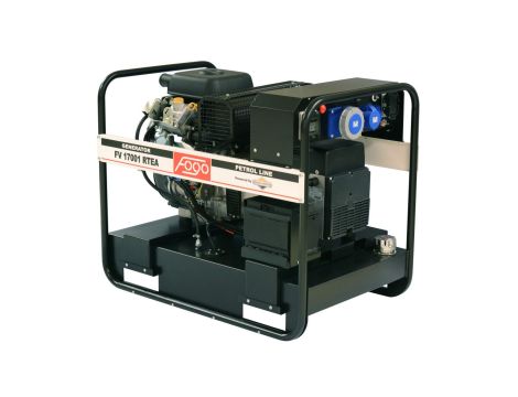 Agregat prądotwórczy 1-fazowy synchron 14,9kW 64,8A IP23 BiS 31 HP auto reg nap (AVR) rozr + aku duży zbiornik paliwa FV 17001 R