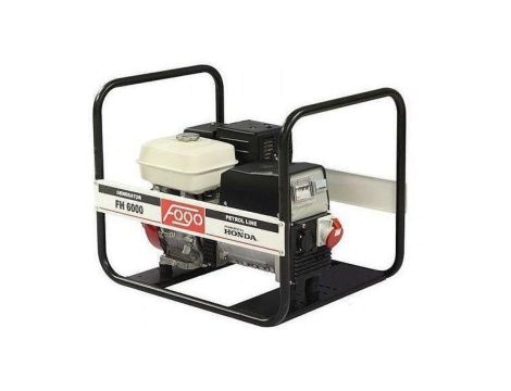 Agregat prądotwórczy 3-fazowy synchron 5kVA 4kW 7,2A IP23 Honda GX270 auto reg nap (AVR) FH 6000 R