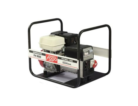 Agregat prądotwórczy 3-fazowy synchron 7,8kVA 6,2kW 12,6A IP23 Honda GX390 FH 9000