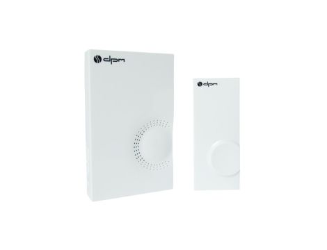 Dzwonek bezprzewodowy bateryjny, biały WH518DW