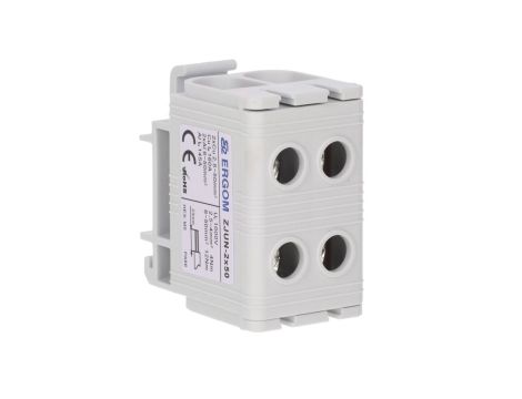 Złączka szynowa 2-torowa ZJUN-2x50 szara R34RR-07010021103 /6szt./