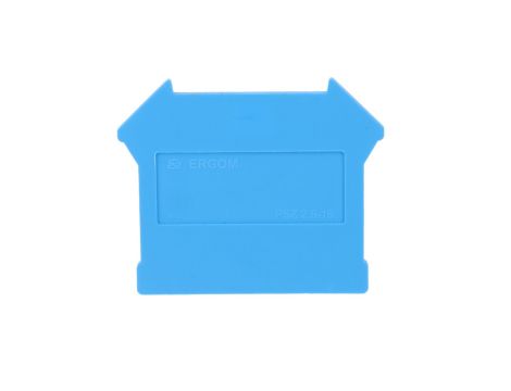 Płytka skrajna do złączek gwintowych niebieska PSZ 2,5-16/BL R34RR-07040000223 /20szt./