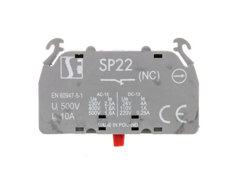 Łącznik na szynę i do kaset SP2201-2-SZ