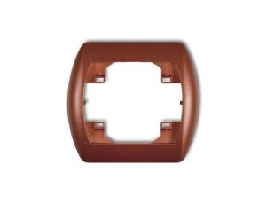 TREND Ramka pozioma pojedyncza brązowy metalik 9RH-1