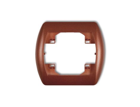 TREND Ramka pozioma pojedyncza brązowy metalik 9RH-1