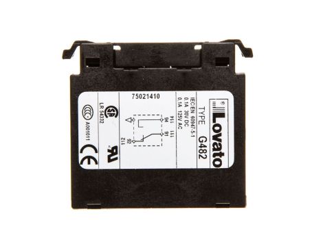 Styk pomocniczy 1P montaż boczny 11G482