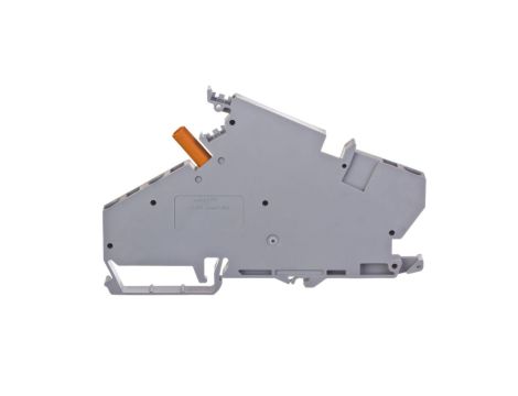 Złączka szynowa 6mm2 z izolowanym gniazdem pomiarowym do przekładników prądowych szara 282-865 /20szt./