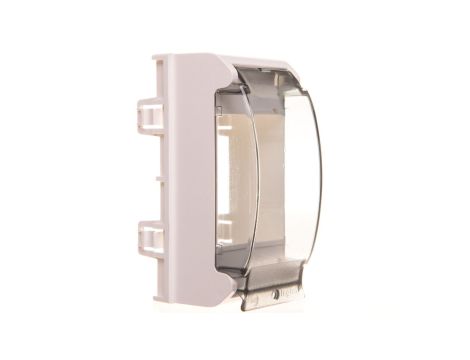 Uchwyt do aparatów modułowych do mocowania na bloku kolumnowym biały 031069
