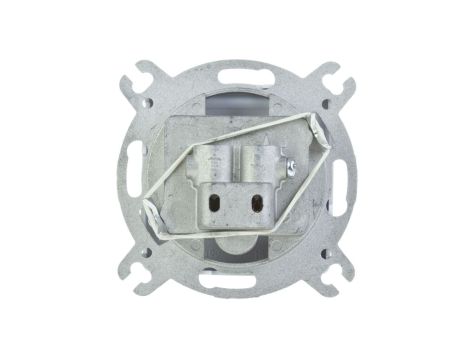 KARO Gniazdo antenowe RTV zakończeniowe 10dB srebrny perłowy GPA-10SPZ/m/43