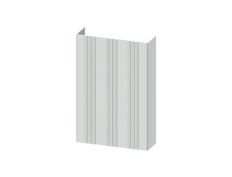 OSŁONA WOLNEGO POLA , MOCOWANIE NA WSPORNIKACH,195X700X63MM 8US1922-2EB00 /2 szt./