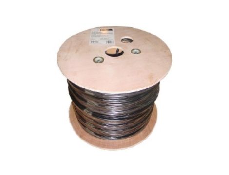 Kabel F/UTP kat. 5e 305m (karton) PE drut czarny zewnętrzny żelowany DK-TP522