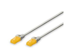 Kabel krosowy (Patch Cord) RJ45/RJ45 U/UTP kat. 6A 5m AWG 26/7 LS0H szary DK-1613-A-050