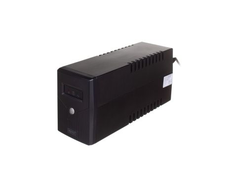 Zasilacz awaryjny UPS Line-Ineractive LED 600VA/360W 1x12V/7Ah AVR 2xSCHUKO USB RJ11 DN-170063