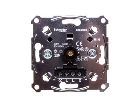 Merten Ściemniacz obrotowy 315W IP20 MTN5136-0000