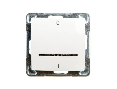 IMPRESJA Łącznik podwójny z podświetleniem ecru ŁP-11YS/m/27