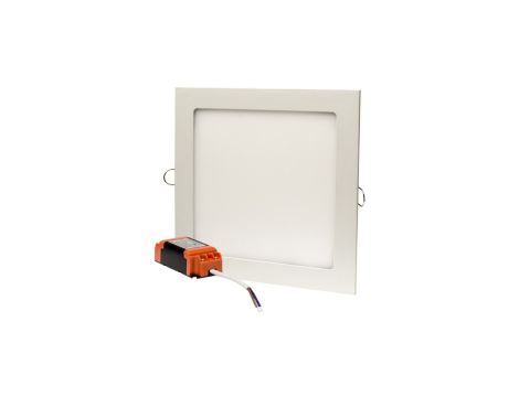 Oprawa wstropowa panel LED 18W 1080lm 3000K kwadratowa IP20 biały PL3-S-18W