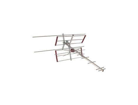 Antena VHF/UHF kierunkowa 18 elementów 14dB,symetryzator,filtr LTE HN52FL